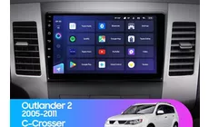 Штатная магнитола Teyes CC3 3/32 Mitsubishi Outlander 2 (2005-2011) Тип-B