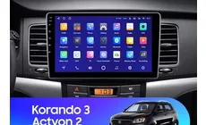 Штатная магнитола Teyes CC2 Plus 3/32 Ssang Yong Kyron 2010+