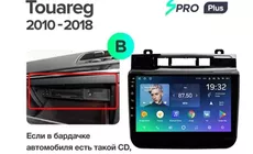 Штатная магнитола Teyes SPRO Plus 4/64 Volkswagen Touareg FL NF (2010-2018) тип B
