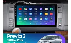 Штатная магнитола Teyes SPRO Plus 4/64 Toyota Previa, Estima AHR20 XR50 (2006-2019) левый руль