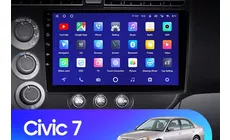 Штатная магнитола Teyes CC2 Plus 4/64 Honda Civic 7 (2000-2006)