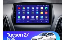 Штатная магнитола Teyes CC2 Plus 4/64 Hyundai ix35 (2009-2015) (Tucson 2) Тип-AB