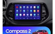 Штатная магнитола Teyes CC2 Plus 4/64 Jeep Compass 2 MP (2016-2018)