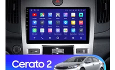 Штатная магнитола Teyes CC2 Plus 4/64 Kia Cerato 2 TD (2008-2013) F1