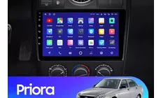 Штатная магнитола Teyes CC2 Plus 4/64 Lada Priora 1 (2007-2013) F2