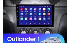 Штатная магнитола Teyes CC2 Plus 4/64 Mitsubishi Outlander 1 (2002-2008) Тип-В