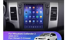 Штатная магнитола Tesla style Teyes TPRO 2 Mitsubishi Outlander 2 CW0W (2005-2013) Тип-А