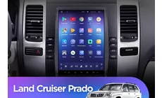 Штатная магнитола Tesla style Teyes TPRO 2 Toyota Land Cruiser Prado 120 (2002-2009) Тип-А