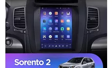 Штатная магнитола Tesla style Teyes TPRO 2 Kia Sorento 2 XM (2012-2021) HIGH F2