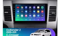 Штатная магнитола Teyes SPRO Plus 6/128 Mitsubishi Outlander 2 (2005-2011) Тип-A