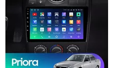 Штатная магнитола Teyes SPRO Plus 6/128 Lada Priora 1 (2007-2013) F2