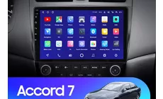 Штатная магнитола Teyes CC2 Plus 6/128 Honda Accord 7 (2005-2008)