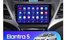 Штатная магнитола Teyes CC2 Plus 6/128 Hyundai Elantra 5 JK GD MD UD (2010-2016) F1