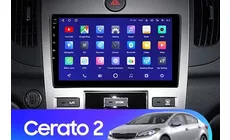 Штатная магнитола Teyes CC2 Plus 6/128 Kia Cerato 2 TD (2008-2013) F2