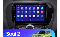 Штатная магнитола Teyes CC2 Plus 6/128 Kia Soul 2 PS (2013-2019) F1