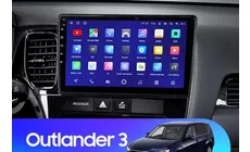 Штатная магнитола Teyes CC2 Plus 6/128 Mitsubishi Outlander 3 (2012-2018) Тип-A