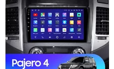 Штатная магнитола Teyes CC2 Plus 6/128 Mitsubishi Pajero 4 V80 V90 (2006-2014) Тип-A