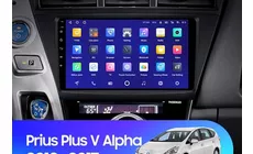 Штатная магнитола Teyes CC2 Plus 6/128 Toyota Prius Plus V Alpha LHD RHD (2012-2017) Тип-А