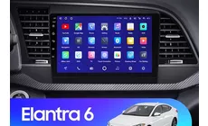 Штатная магнитола Teyes CC2 Plus 6/128 Hyundai Elantra 6 (2015-2018) Тип-B