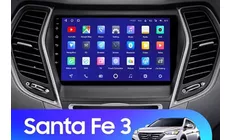 Штатная магнитола Teyes CC2 Plus 6/128 Hyundai Santa Fe 3 (2013-2016) Тип-C
