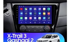 Штатная магнитола Teyes CC2 Plus 6/128 Nissan X-Trail T32 (2013-2017) F1 кондиционер Тип-C