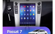 Штатная магнитола Tesla style Teyes TPRO 2 Volkswagen Passat 7 B7 NMS (2011-2015) Тип-А