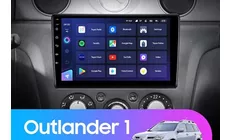 Штатная магнитола Teyes CC3 6/128 Mitsubishi Outlander 1 (2002-2008) Тип-В