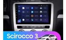 Штатная магнитола Teyes CC3 6/128 Volkswagen Scirocco 3 (2008-2014) F4 (Серая)