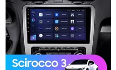 Штатная магнитола Teyes CC3 6/128 Volkswagen Scirocco 3 (2008-2014) F3 (Серая)