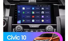 Штатная магнитола Teyes CC3 360 6/128 Honda Civic 10 FC FK (2015-2020)