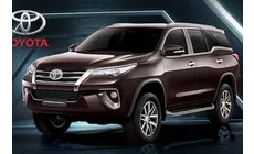 Бесштыревые доводчики дверей на Toyota Fortuner 2017-2025г