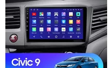 Штатная магнитола Teyes CC2L Plus 2/32 Honda Civic 9 FB FK FD (2011-2015)