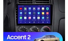 Штатная магнитола Teyes CC2L Plus 2/32 Hyundai Accent II LC2 (1999-2012)