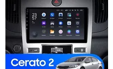 Штатная магнитола Teyes X1 4G 2/32 Kia Cerato 2 TD (2008-2013) F2