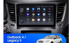 Штатная магнитола Teyes X1 4G 2/32 Subaru Legacy 5 (2009-2014)
