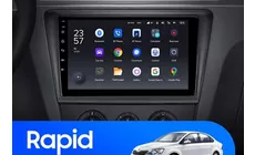 Штатная магнитола Teyes X1 4G 2/32 Skoda Rapid NH3 NH1 (2012-2020)