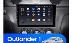 Штатная магнитола Teyes X1 4G 2/32 Mitsubishi Outlander 1 (2002-2008) Тип-В
