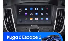 Штатная магнитола Teyes X1 4G 2/32 Ford Kuga 2 (2012-2019) Тип-B