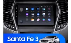 Штатная магнитола Teyes X1 4G 2/32 Hyundai Santa Fe 3 (2013-2016) Тип-A
