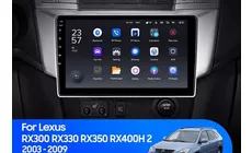 Штатная магнитола Teyes X1 4G 2/32 Lexus RX300 RX330 RX350 RX400H (2003-2009)
