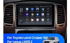 Штатная магнитола Teyes X1 4G 2/32 Toyota Land Cruiser LC 100 Тип-B (2002-2007)