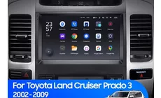 Штатная магнитола Teyes X1 4G 2/32 Toyota Land Cruiser Prado 120 (2002-2009)