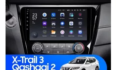 Штатная магнитола Teyes X1 4G 2/32 Nissan X-Trail 3 T32 (2013-2021) F2 климат контроль Тип-C