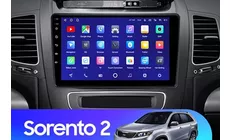 Штатная магнитола Teyes CC2 Plus 3/32 Kia Sorento 2 II XM (2012-2021) F1