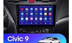 Штатная магнитола Teyes CC2 Plus 3/32 Honda Civic 9 FK FB (2012-2017)