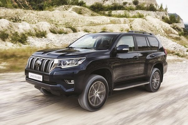 Бесштыревые доводчики дверей на Toyota Land Cruiser Prado 2010-2023г