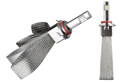 Комплект LED ламп головного света HВ4 (гибкий кулер) ULTRA BRIGHT 5500k VIPER